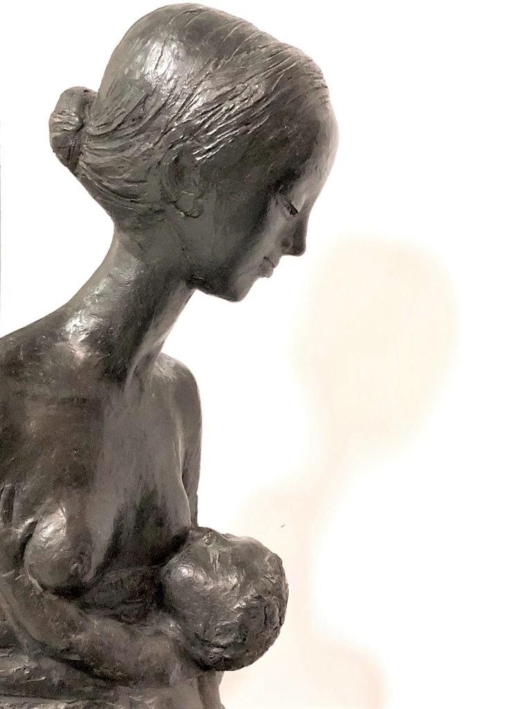 Mid-Century Modern Bronze Sculpture by Pino Conte, 1 of 1 9