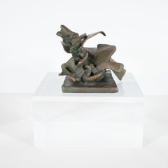 Mid-Century Modern Bronze Sculpture Entitled "Organic Shapes" by Jim Moore