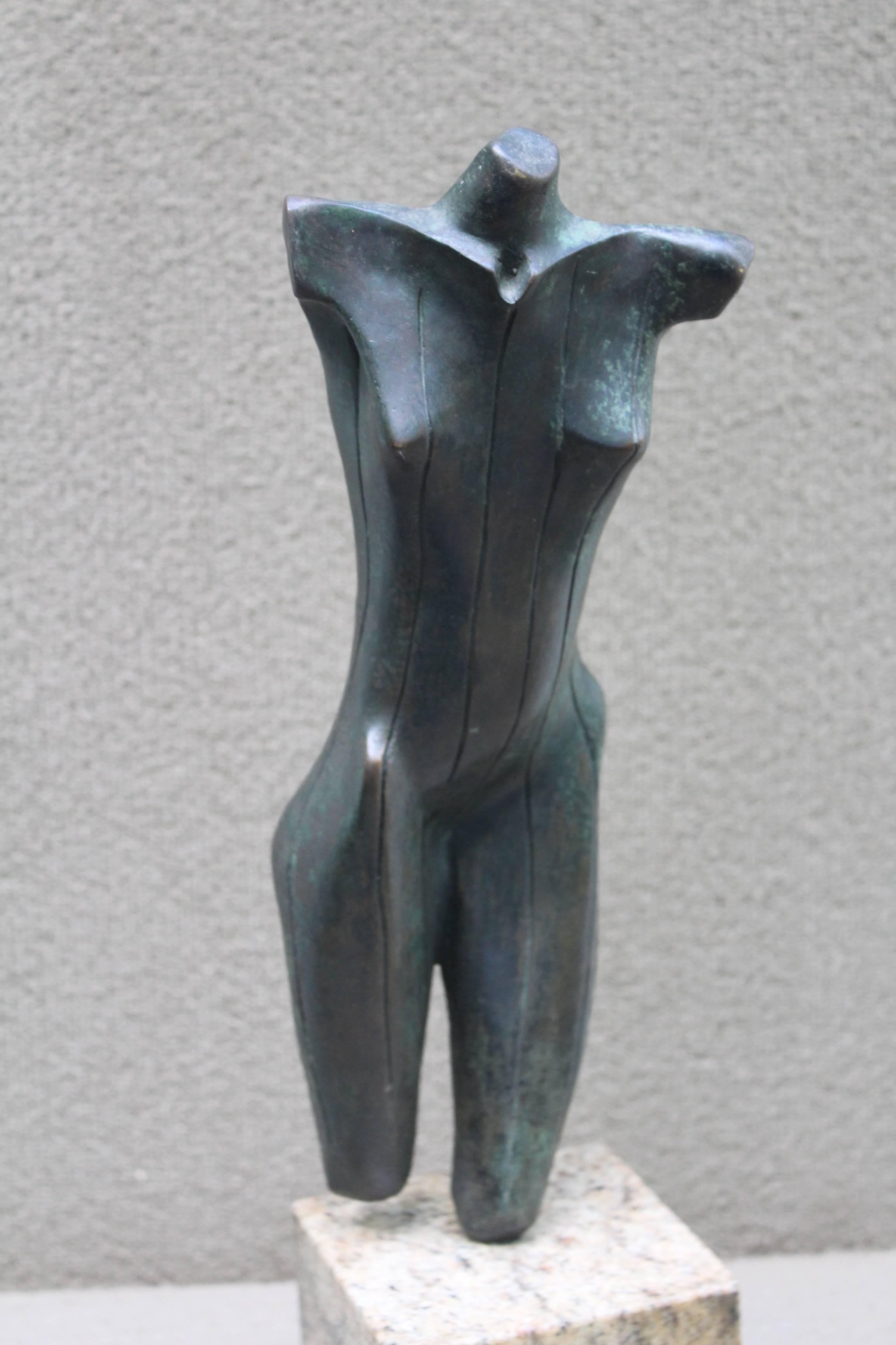Mid-Century Modern Bronze Sculpture 1