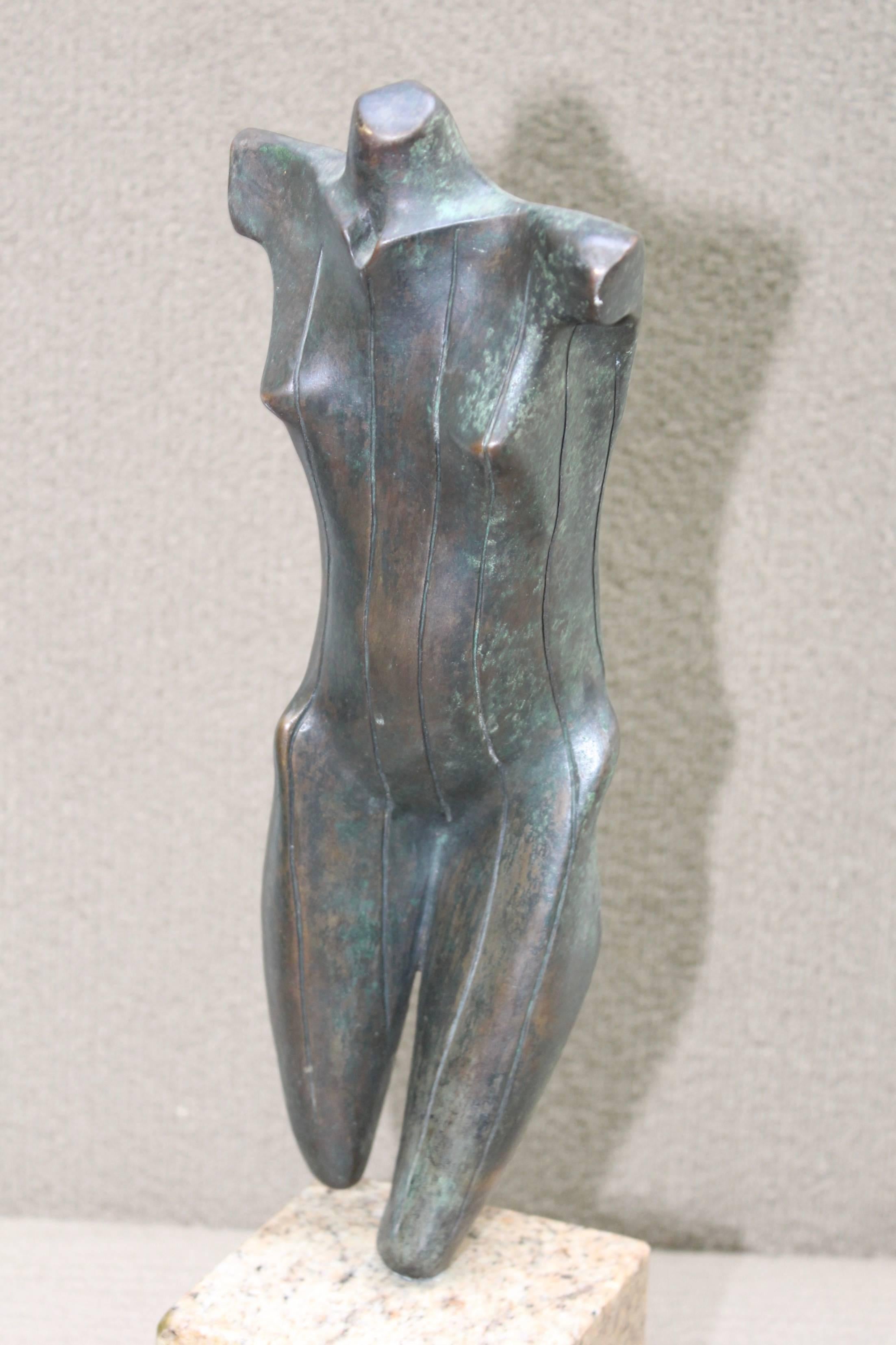 Mid-Century Modern Bronze Sculpture 2