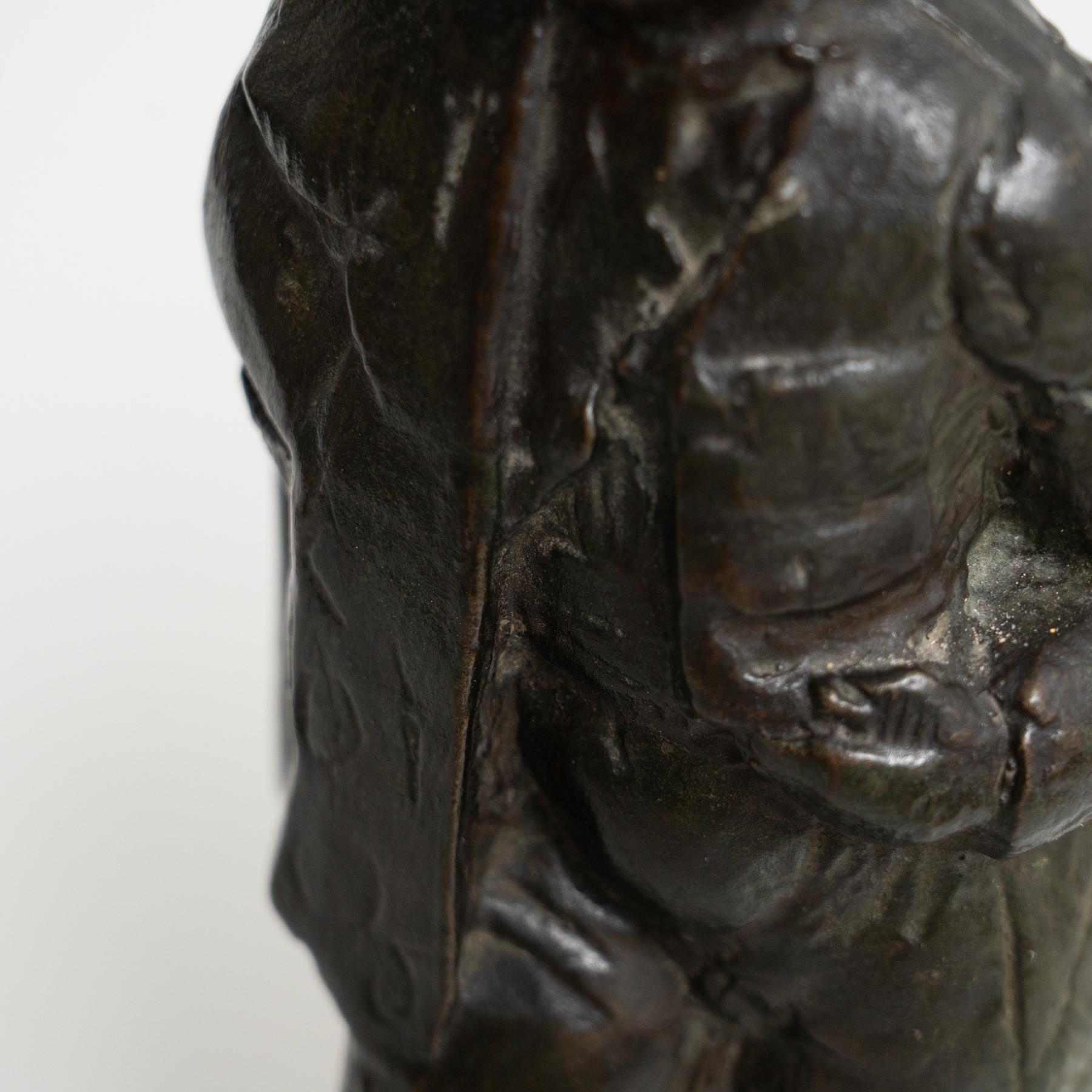 Scultura in bronzo di un torero della metà del secolo scorso - Spagna, circa 1950 in vendita 6