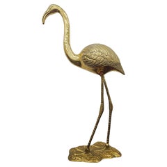 Sculpture moderne du milieu du siècle dernier représentant un flamingo fabriquée par Gilde Handwerk