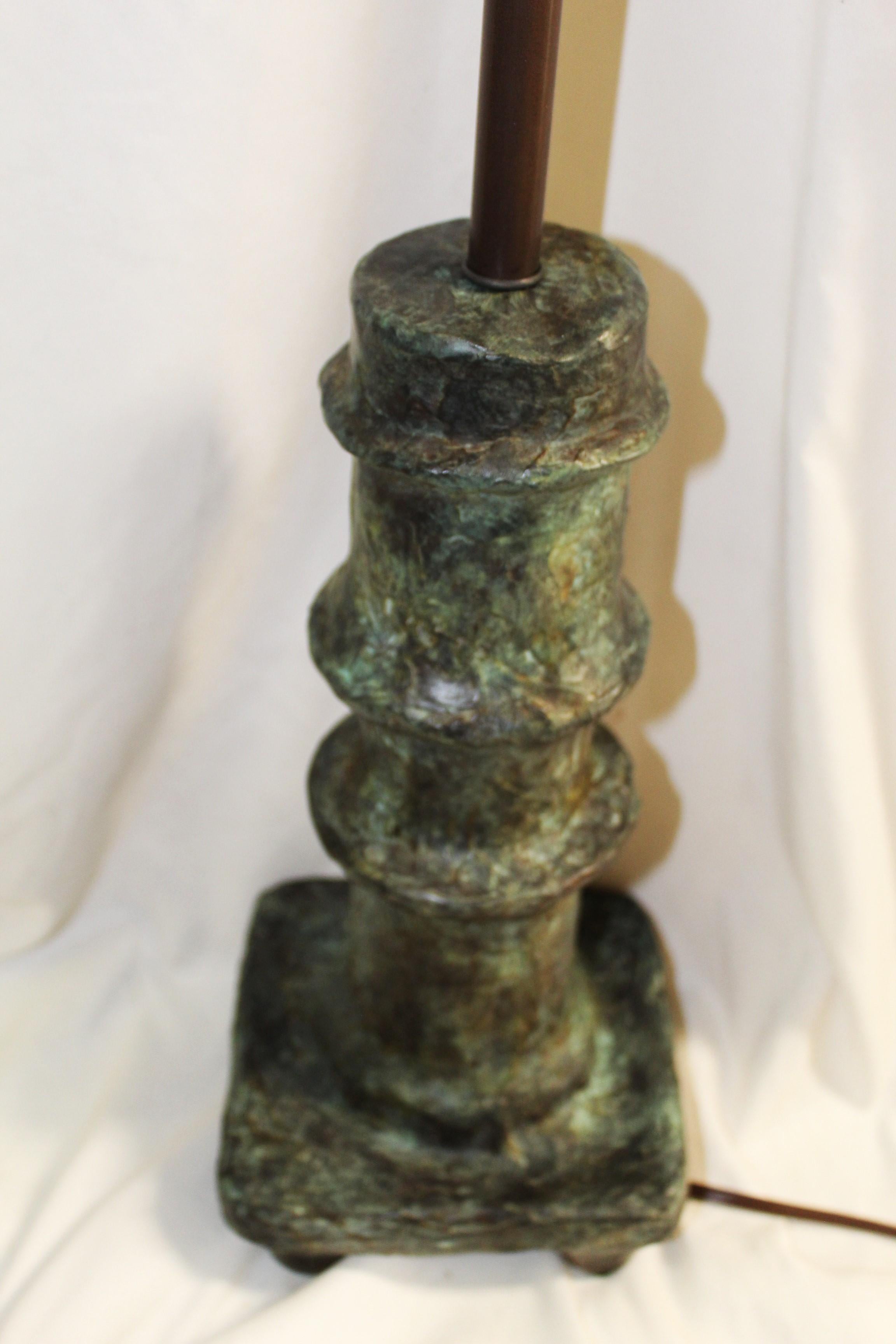 Mid Century-Modern Bronze  , Style  of  D. Giacometti For Sale 4