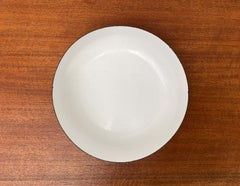 Mid-Century Modern Brown Enamel Bowl by Kaj Franck for Finel, Finland, 1960s