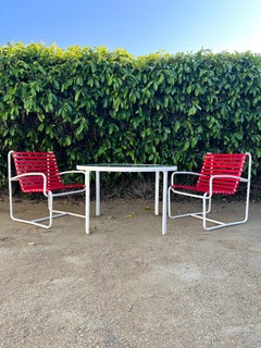 Mid-Century Modern Brown Jordan 3-Piece Outdoor Set