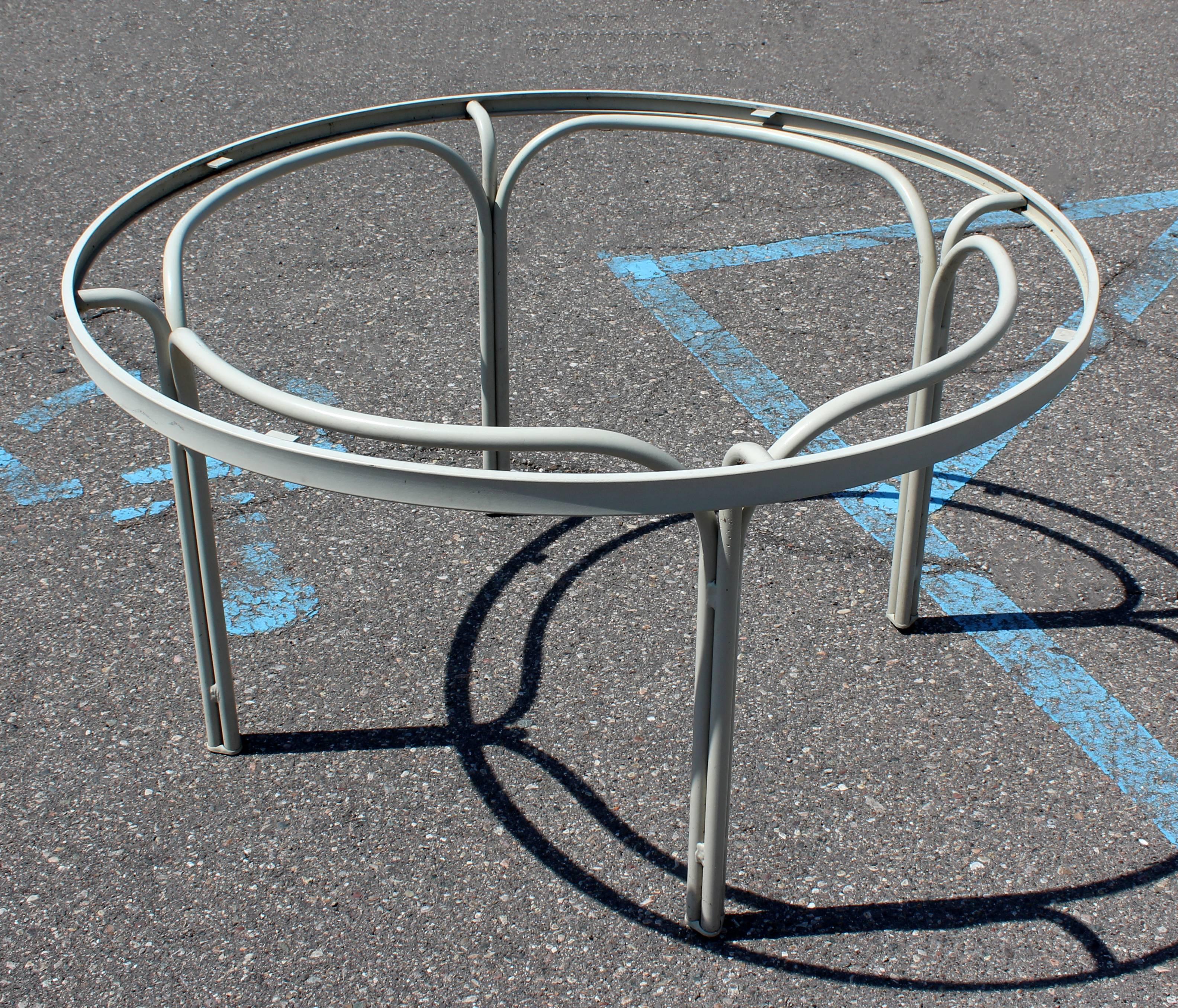 Mid-20th Century Mid-Century Modern Brown Jordan Kantan Patio Dinette Set Table Four Chairs