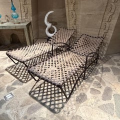Mid-Century Modern Brown Jordan Tamiami Chaise Lounge Hall Bradley