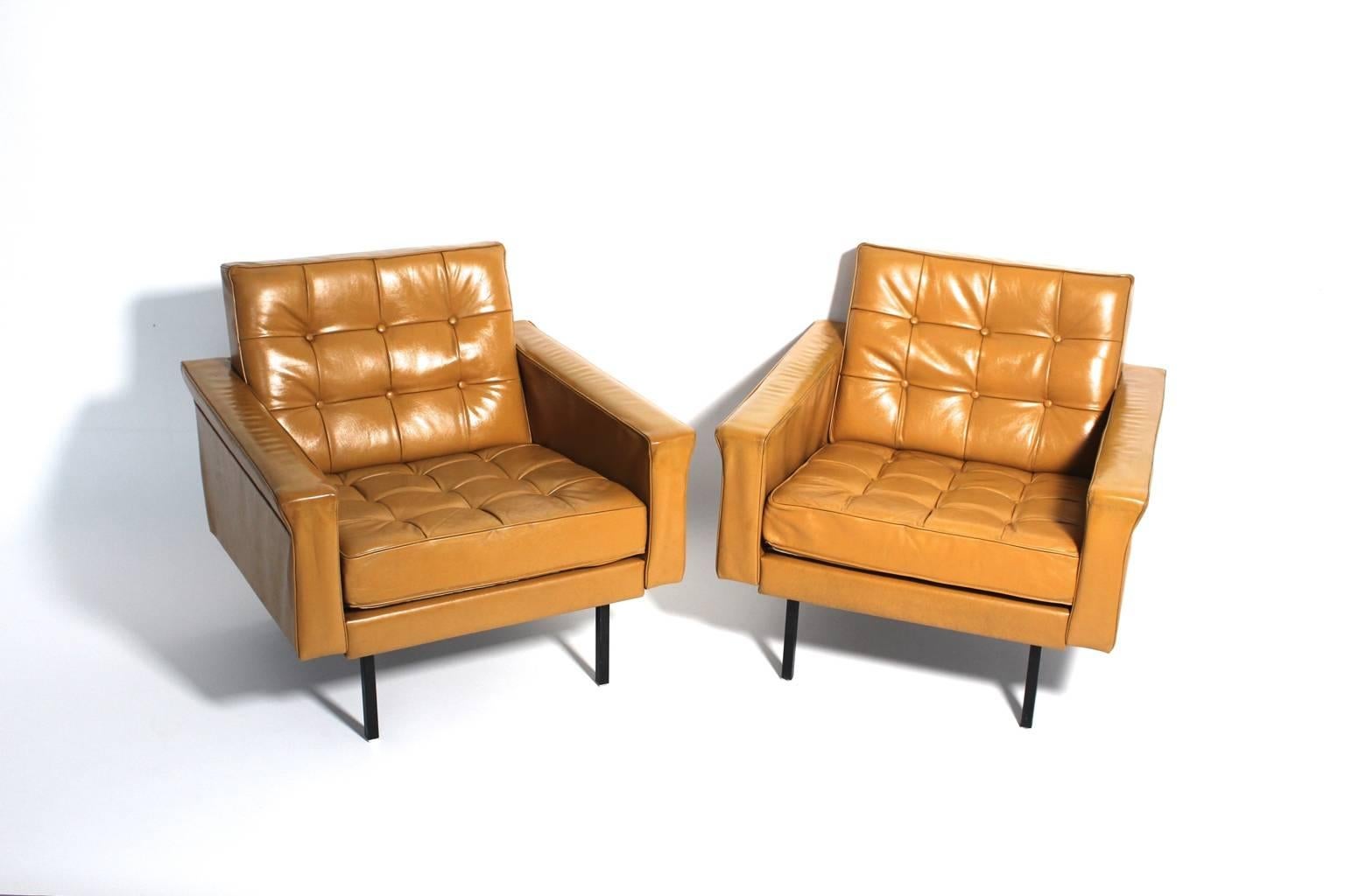 mid century club chairs