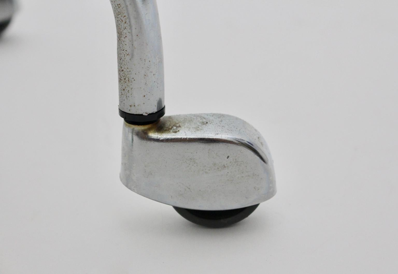 Silla de escritorio vintage moderna de mediados de siglo atribuida a Egon Eiermann, 1950, Alemania en venta 4