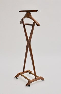 Mid-Century Modern Brown X Form Valet Ico Parisi Fratelli Reguitti 1950s Italy