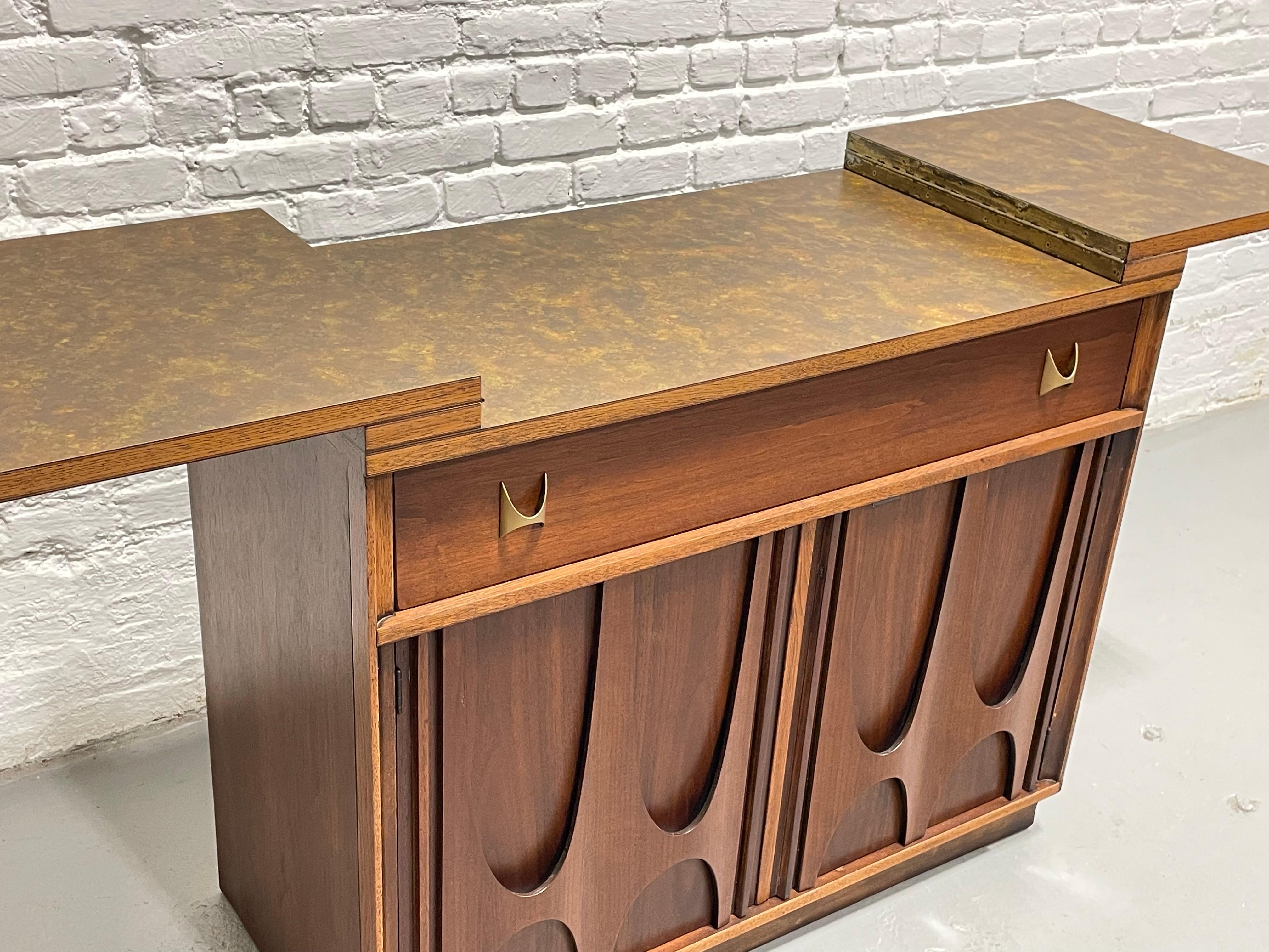 Mid Century Modern Broyhill BRASILIA Bar / Liquor Cabinet, c. 1960's 1
