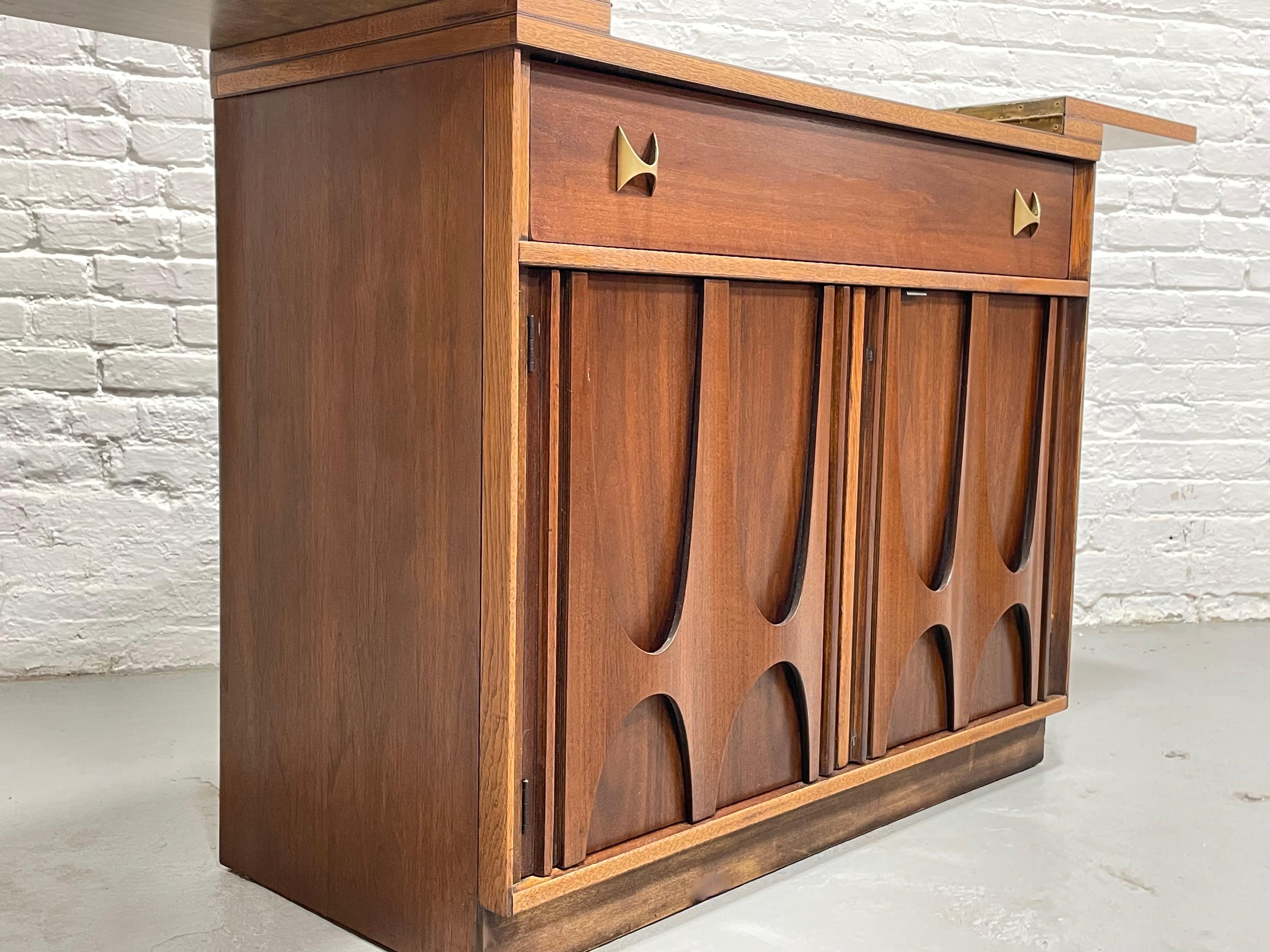 Mid Century Modern Broyhill BRASILIA Bar / Liquor Cabinet, c. 1960's 3