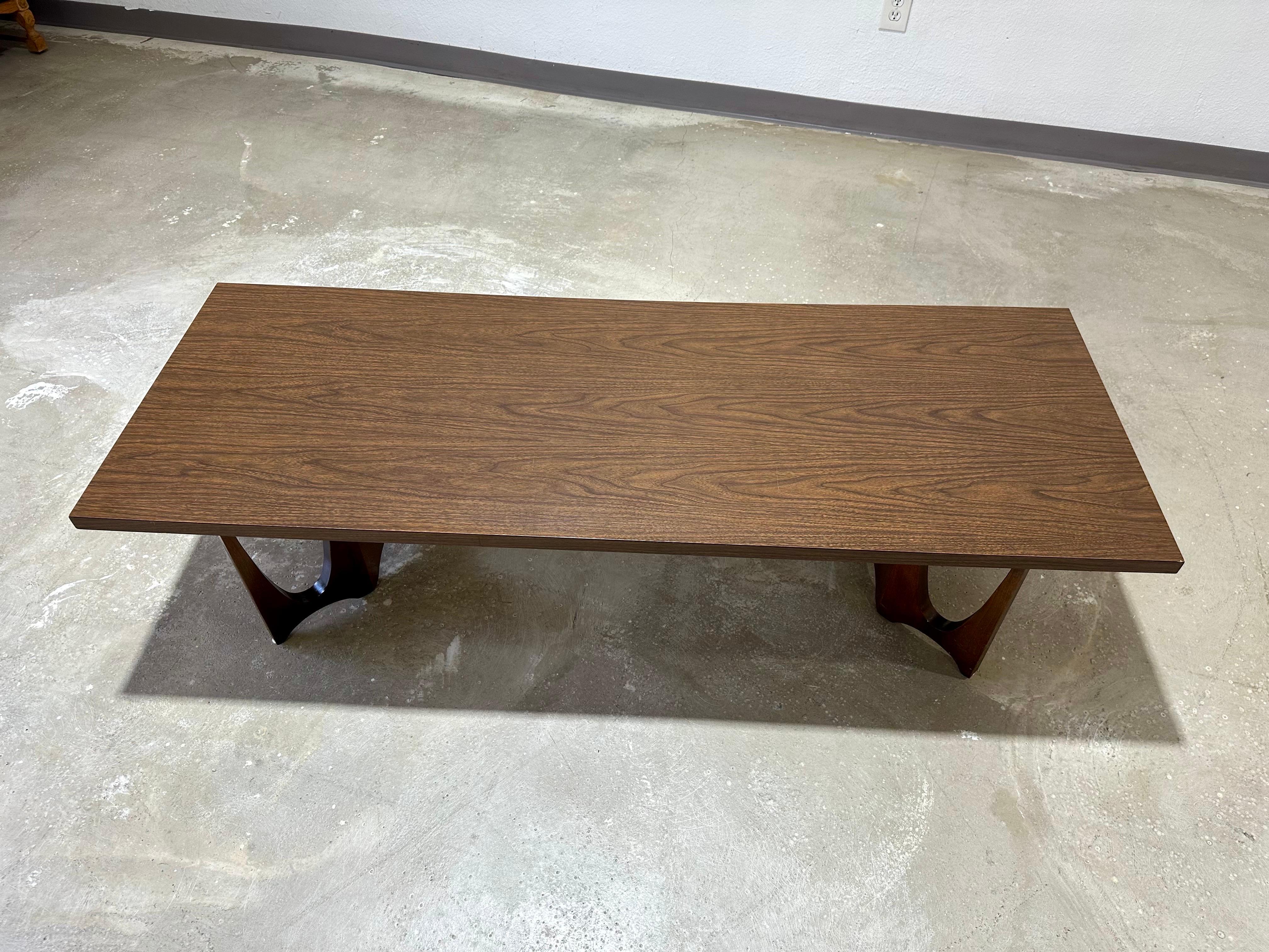 20th Century Mid Century Modern Broyhill Brasilia Coffee Table