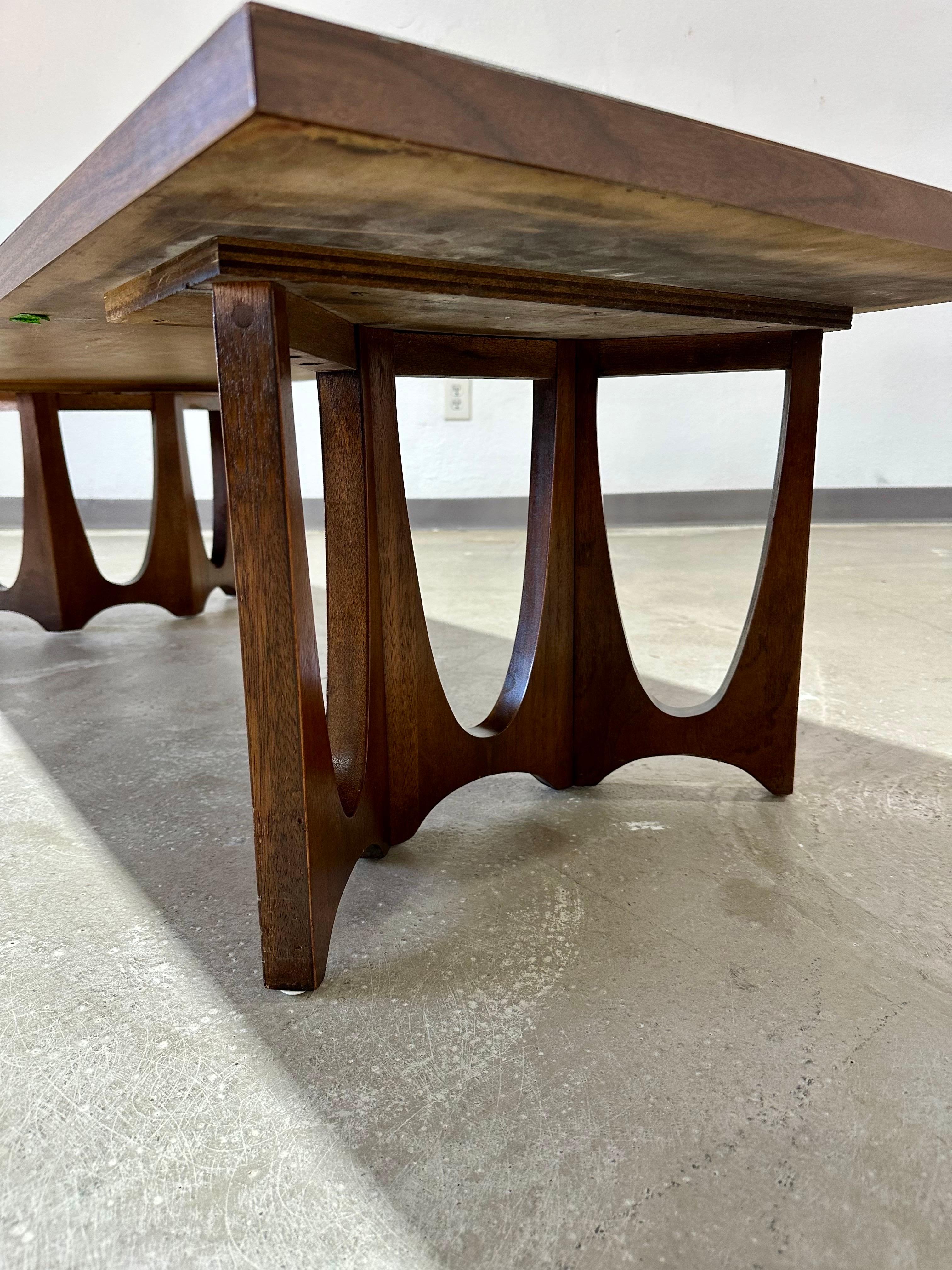 Mid Century Modern Broyhill Brasilia Coffee Table 1