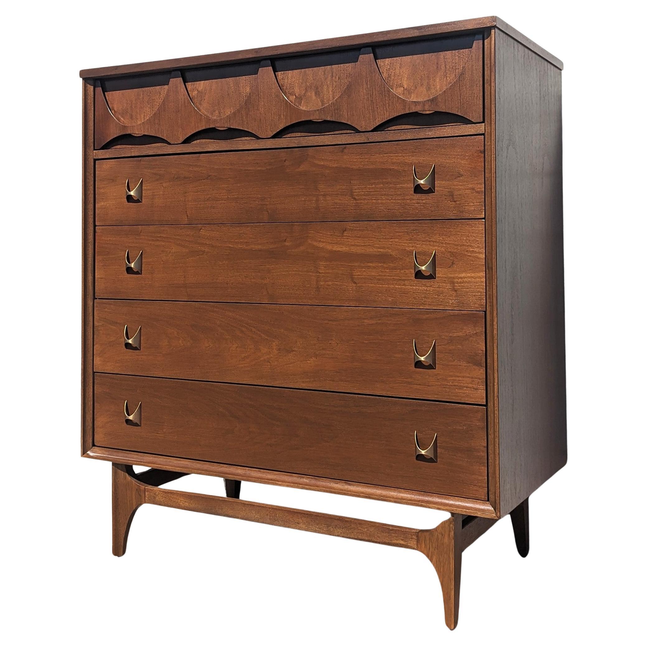 What is a short wide dresser called?