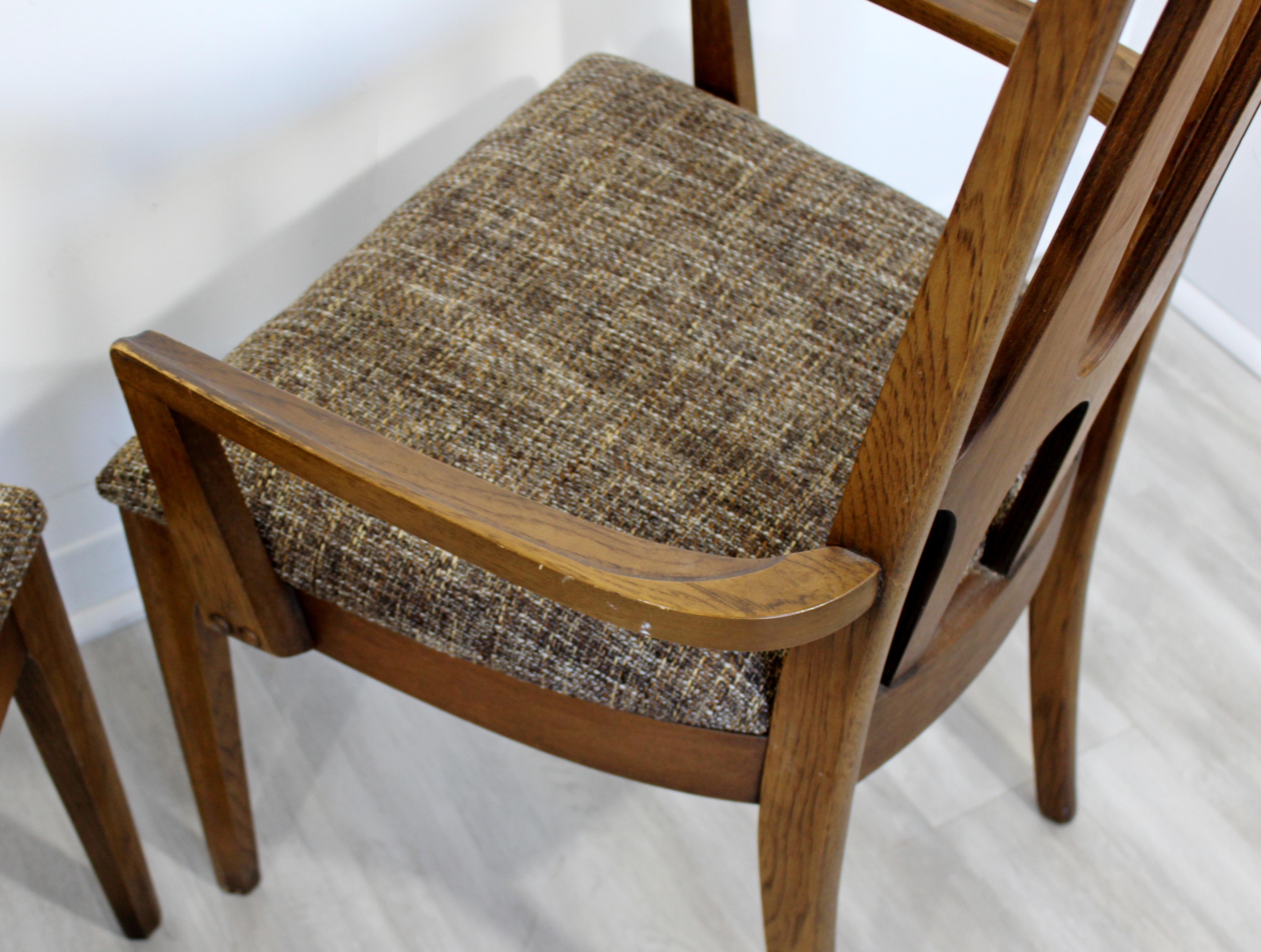 Mid-Century Modern Broyhill Brasilia Expandable Dining Set Table 8 Chairs, 1960s 3