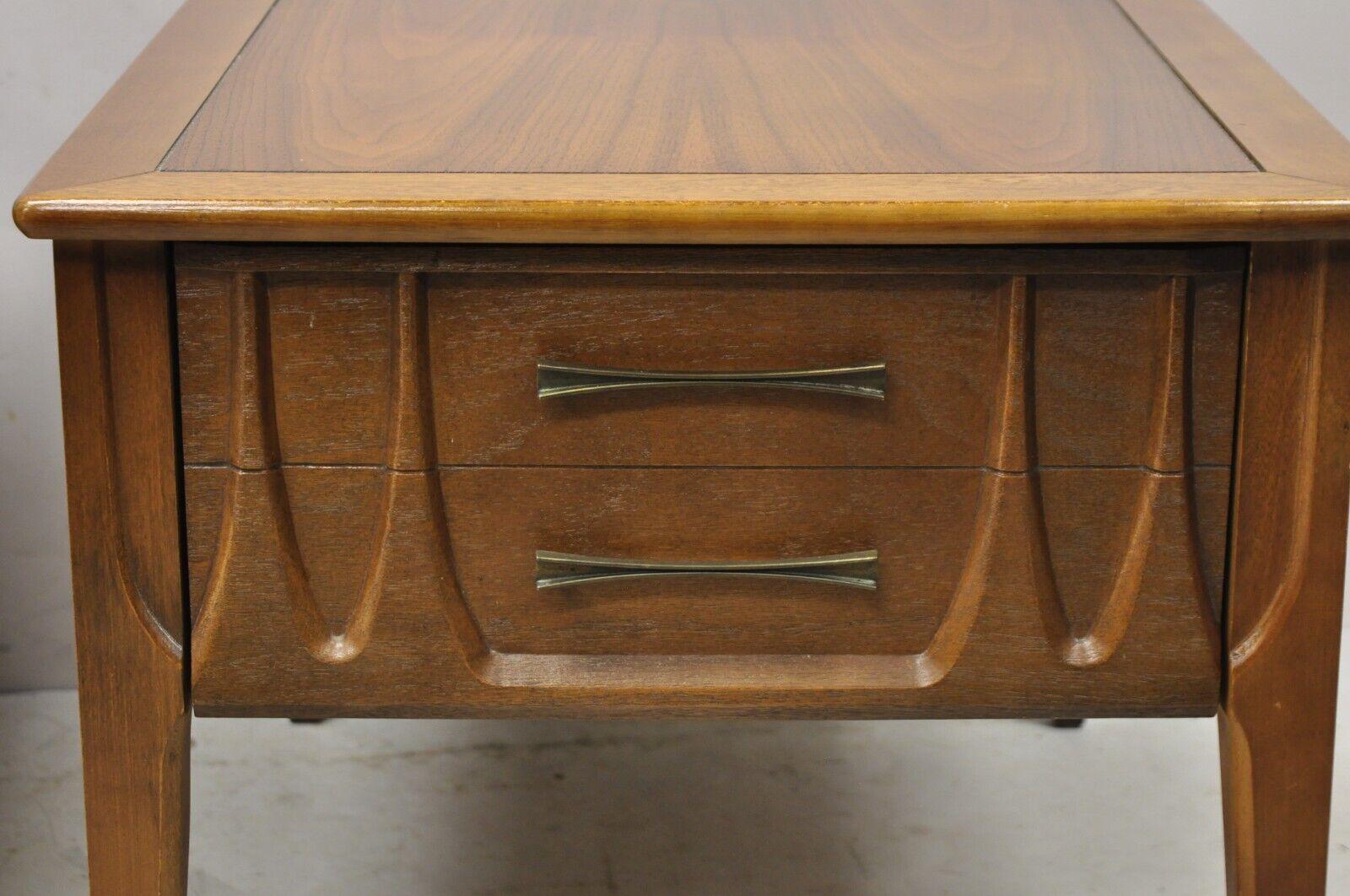 broyhill end tables with drawer