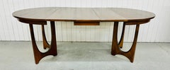 Mid-Century Modern Broyhill Brasilia Walnut Dining Table