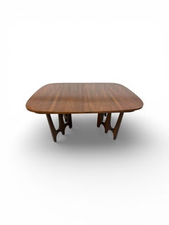 Mid-Century Modern Broyhill Brasilia Walnut Dining Table