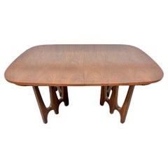 Mid-Century Modern Broyhill Brasilia Walnut Dining Table