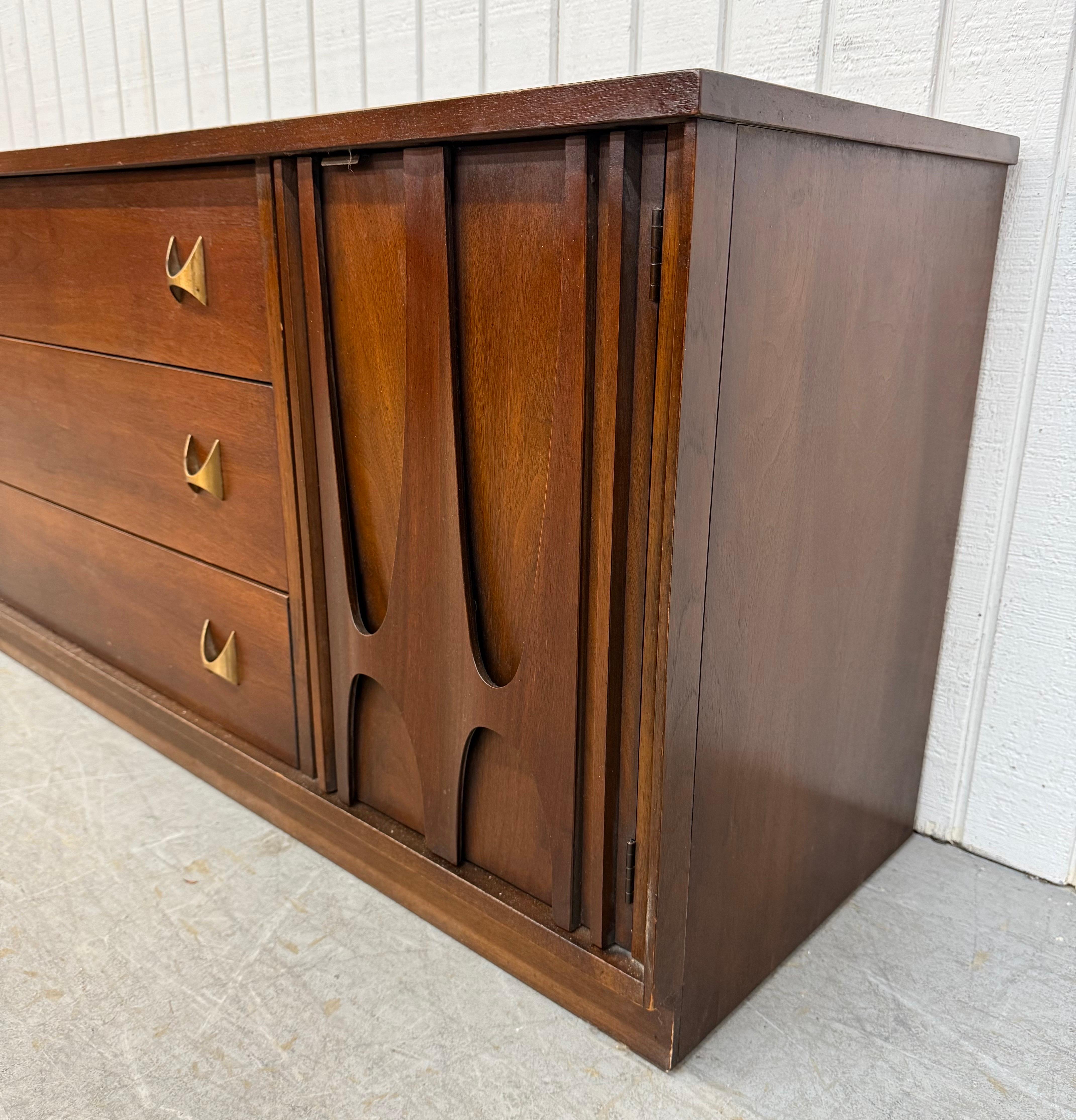 American Mid-Century Modern Broyhill Brasilia Walnut Sideboard
