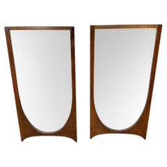 Specchi da parete in legno di noce Broyhill Brasilia - Set di 2