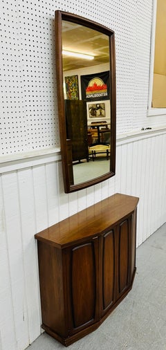 Mid-Century Modern Broyhill Emphasis Console & Mirror