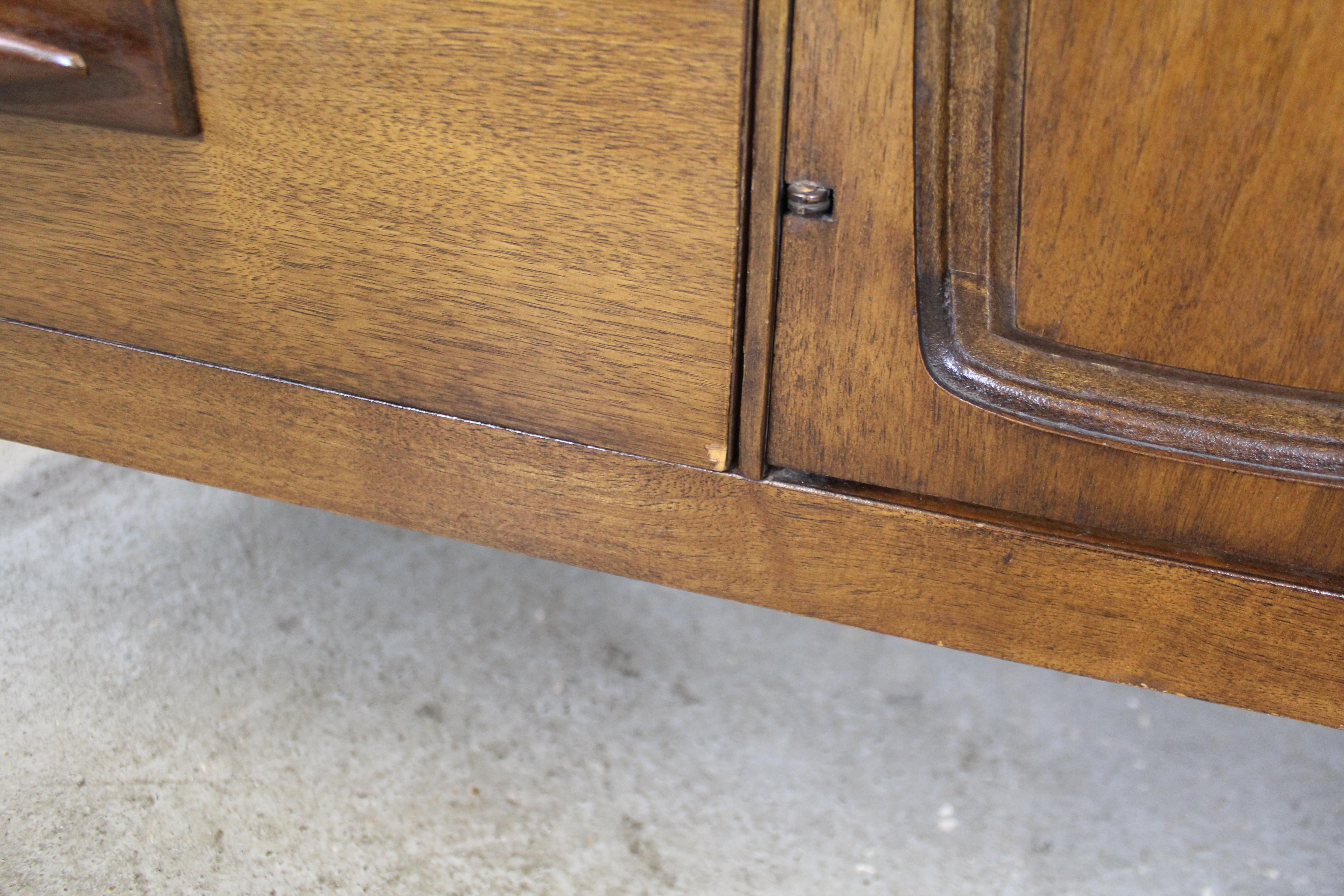 Mid-Century Modern Broyhill 'Emphasis' Walnut Credenza Dresser 2