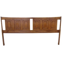 Mid-Century Modern Broyhill Sculptra King Size Headboard 