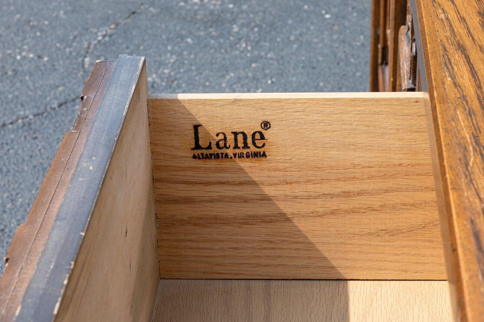Mid-Century Modern Brutalist 2pc Bedroom Set by Lane Pueblo Collection 4