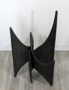 Mid-Century Modern Brutalist Abstract Resin Metal Sculpture Evans Pearsall Era