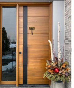 Mid Century Modern Brutalist Artisan Hammered Brass Door Knocker One of a Kind