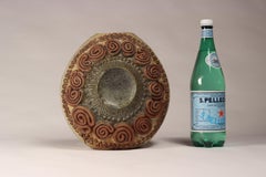 Mid-Century Modern Brutalist Ceramic Vase by Bernard Rooke