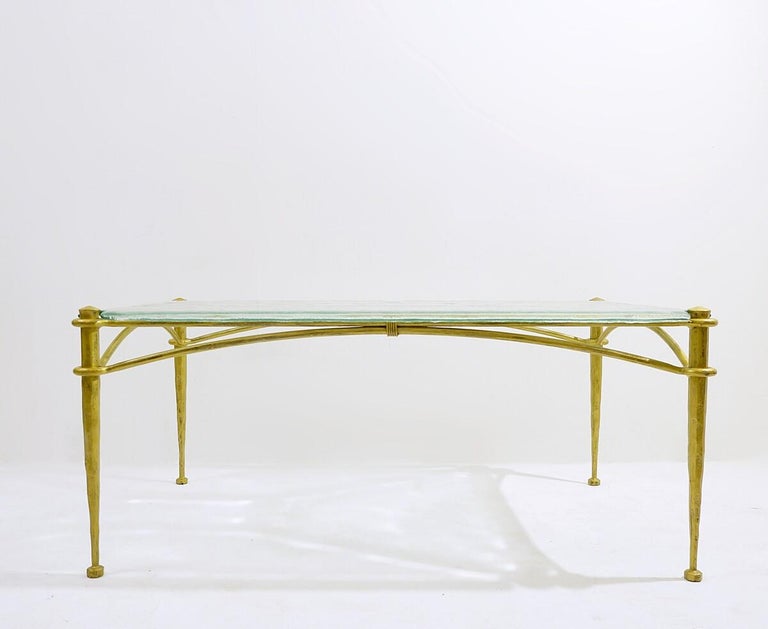 Mid-Century Modern Brutalist Coffee Table by Lothar Klute, Germany, 1980s For Sale 4