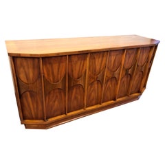 Used Mid-Century Modern Brutalist Credenza Attributed to Kent Coffey