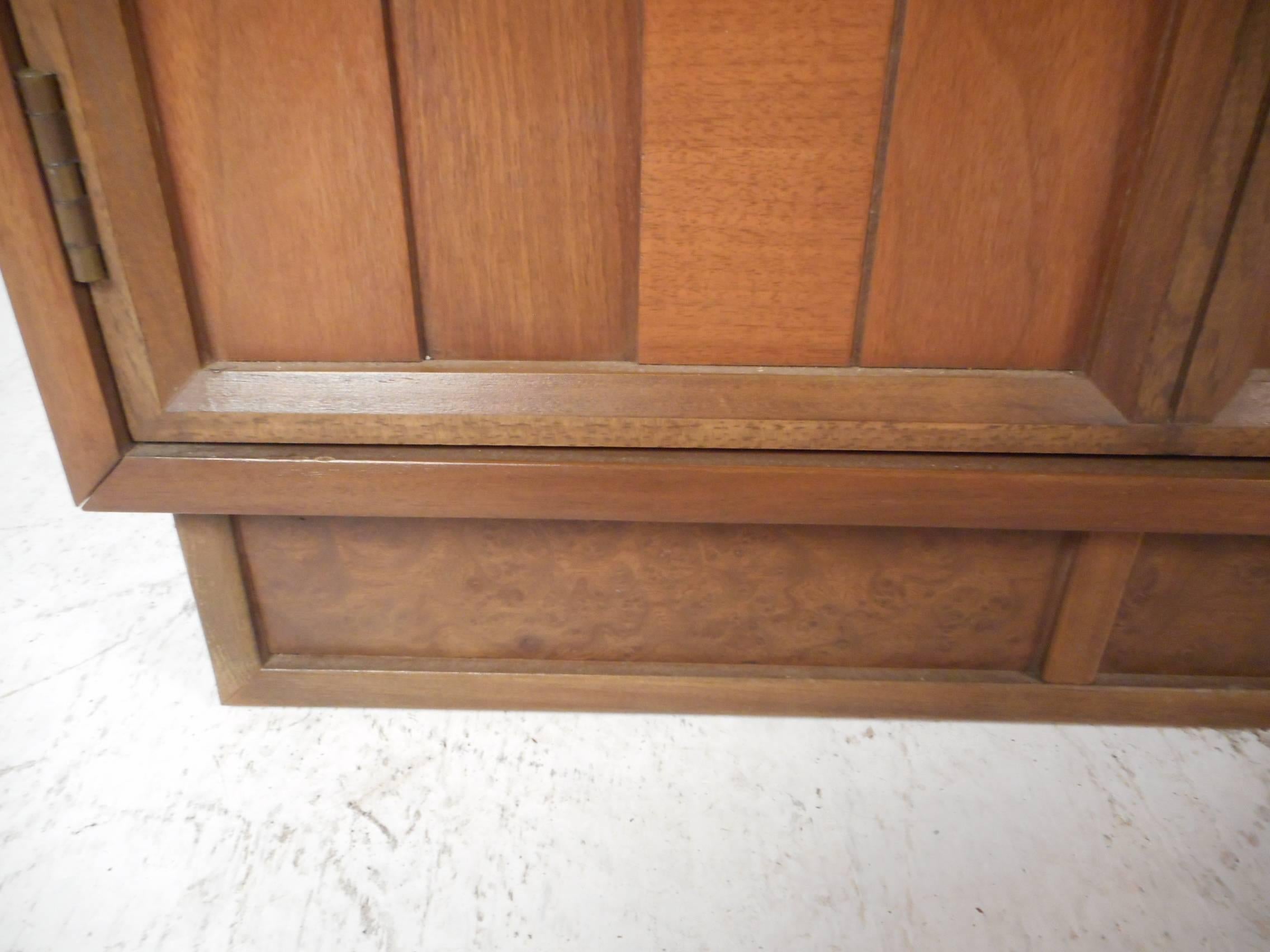 Mid-Century Modern Brutalist Front Credenza 2