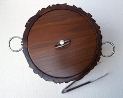 Mid-Century Modern Brutalist Ice Bucket