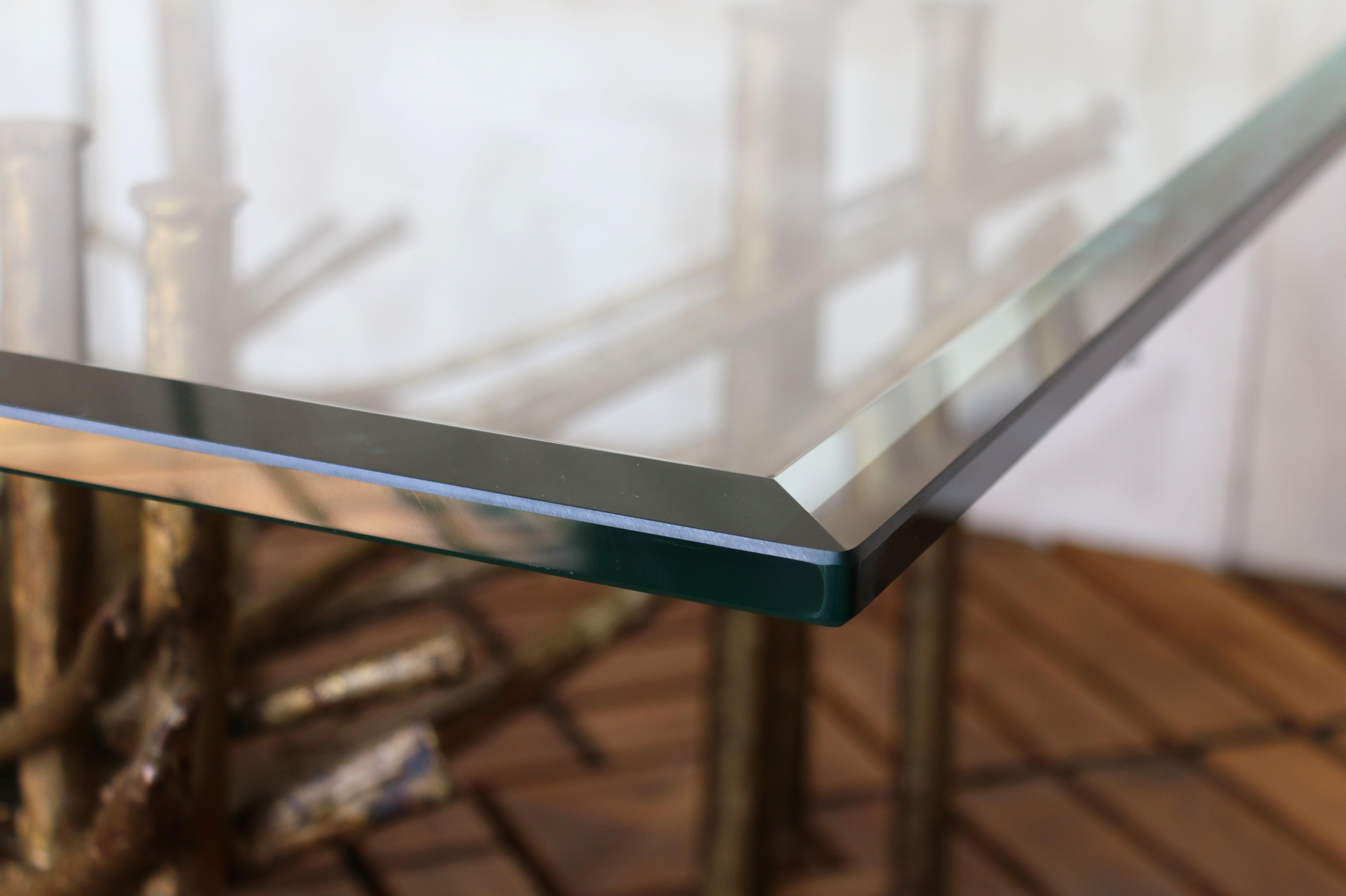 Mid-Century Modern Brutalist Lotus Coffee Table, Circa 1960s For Sale 5