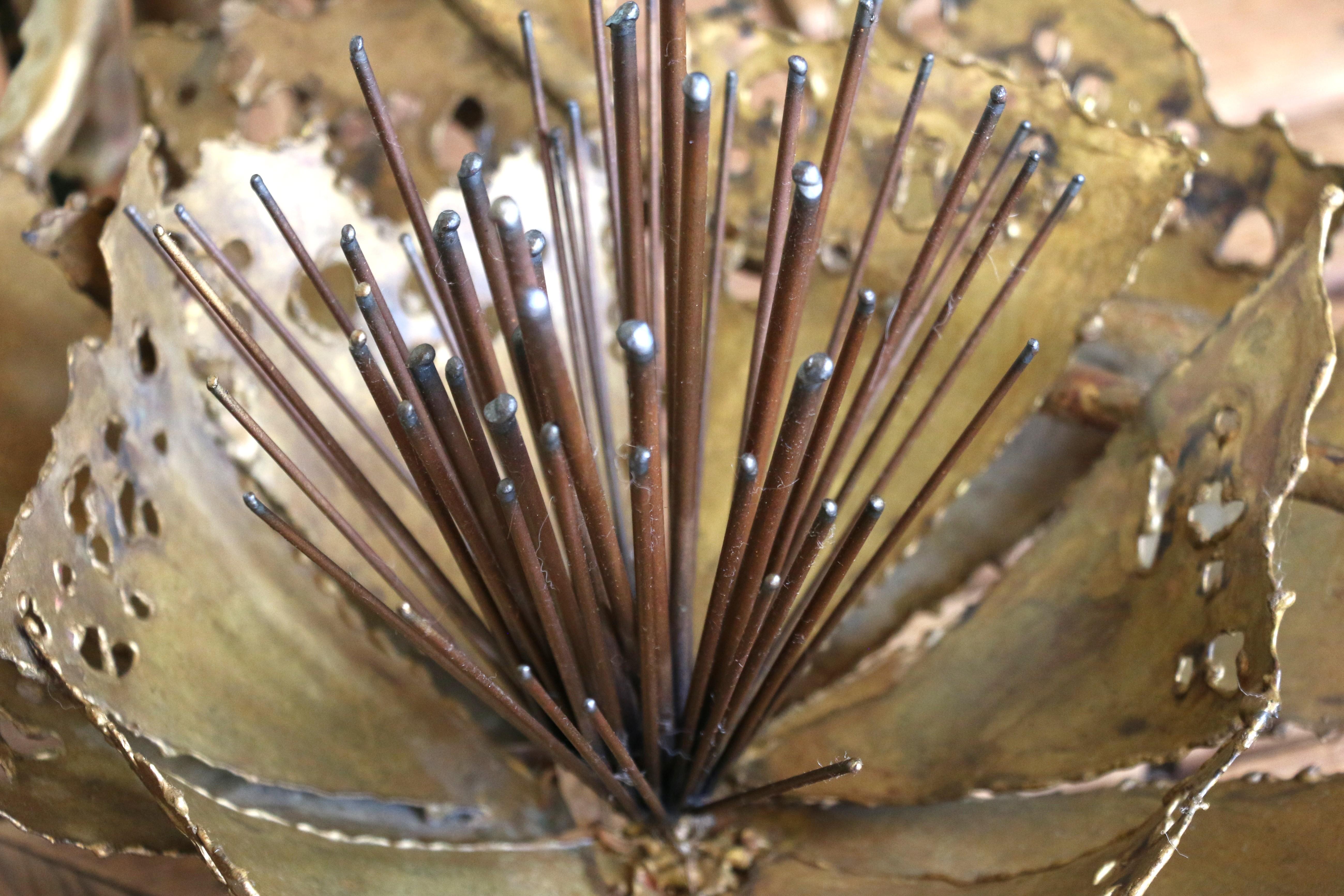 Mid-Century Modern Brutalist Lotus Coffee Table, Circa 1960s For Sale 13