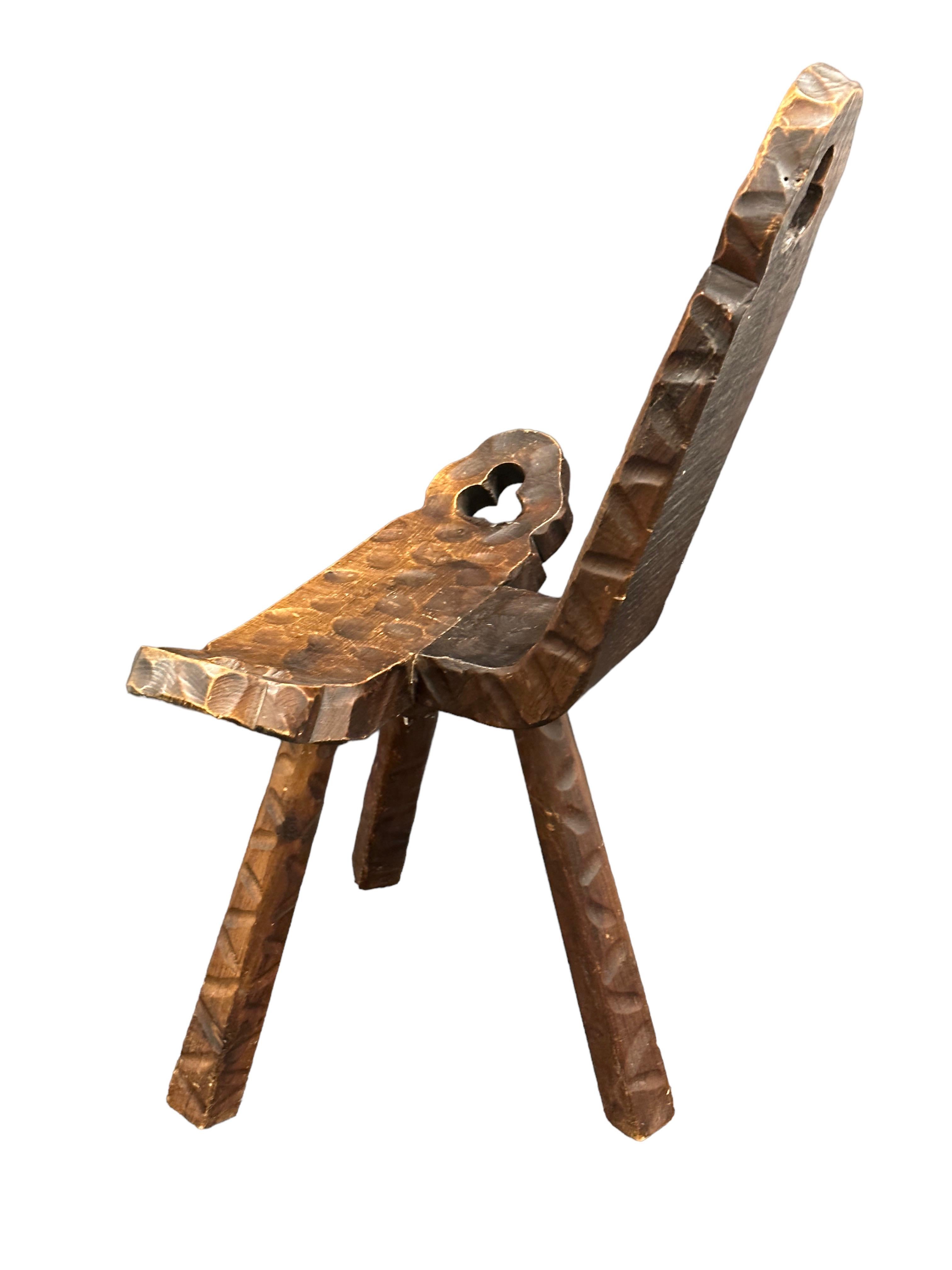 antique birthing chair