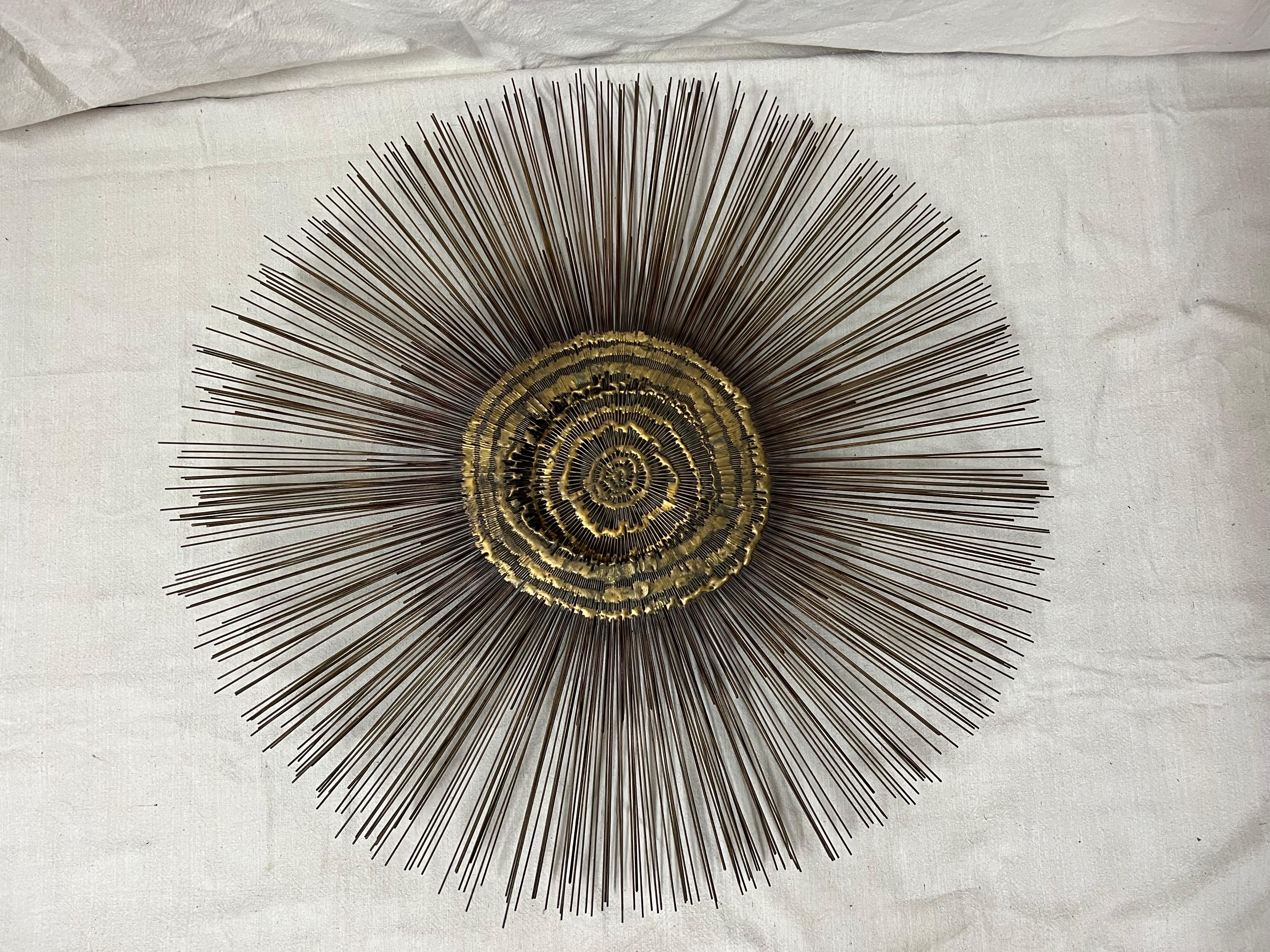 Mid-Century Modern Brutalist Starburst Sculpture 5
