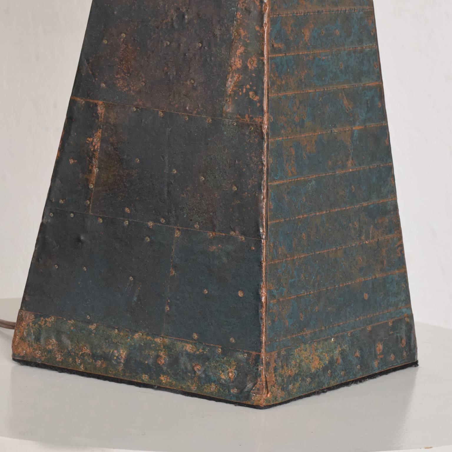 Mid-Century Modern Brutalist Table Lamp 1