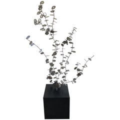 Mid-Century Modern Brutalist Tree Sculpture