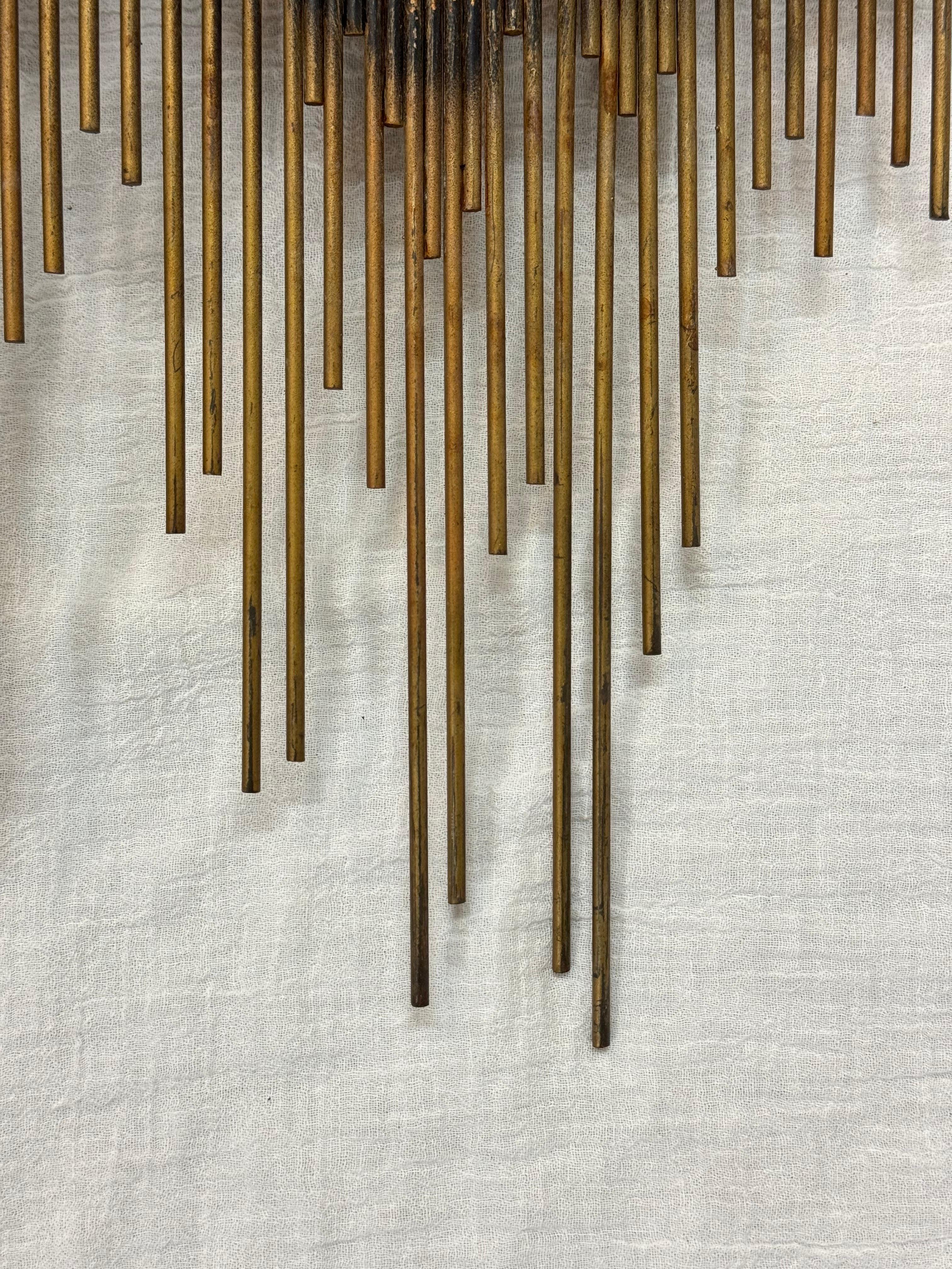 Mid Century Modern Brutalist Wall Sculpture im Angebot 12