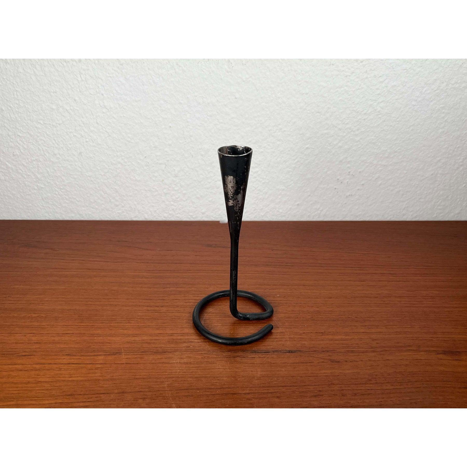 Candelabro Brutalista de Hierro Forjado Moderno de Mitad de Siglo, Años 60 en venta 10