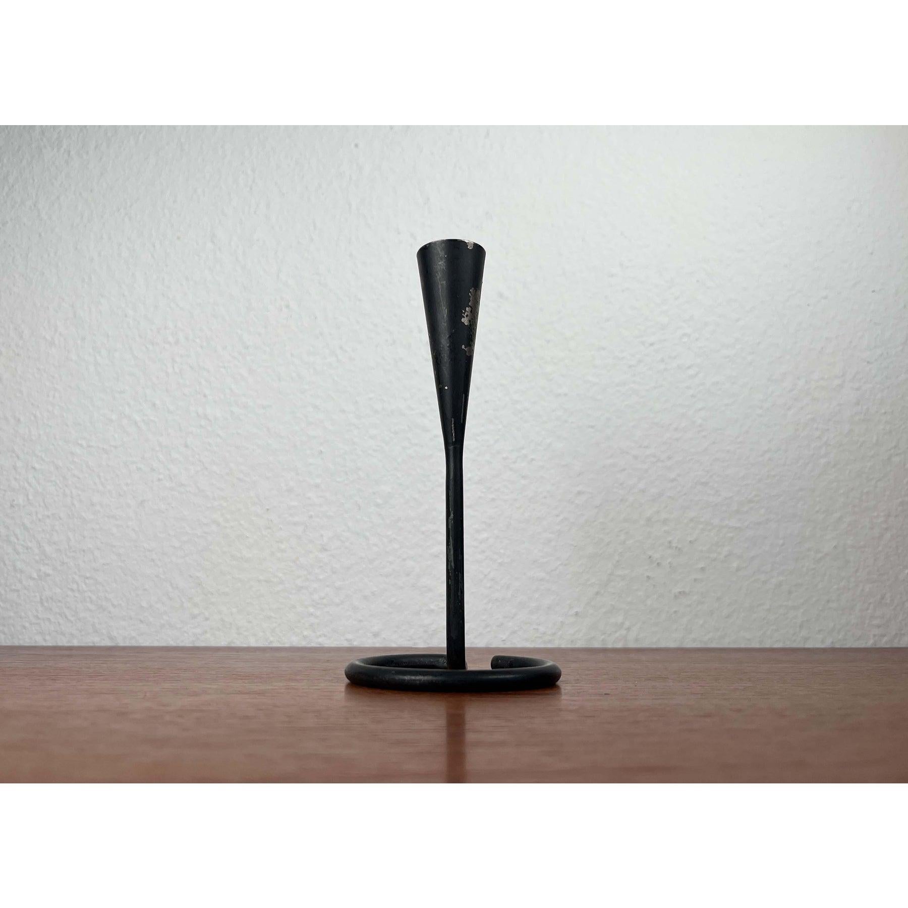 Candelabro Brutalista de Hierro Forjado Moderno de Mitad de Siglo, Años 60 en venta 1