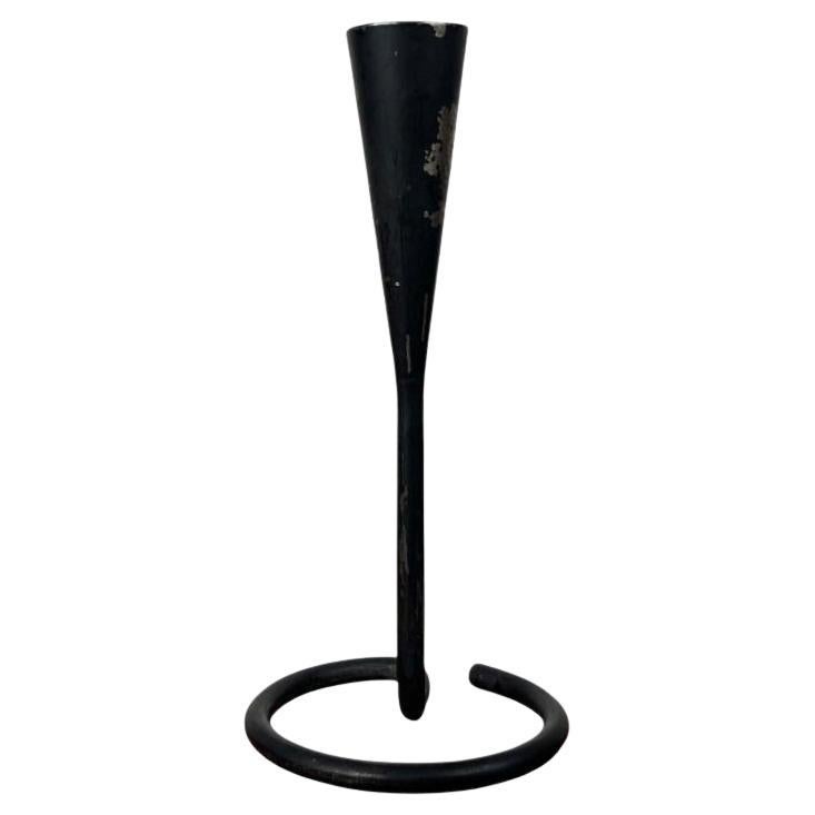 Candelabro Brutalista de Hierro Forjado Moderno de Mitad de Siglo, Años 60