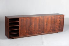 Mid-Century Modern Buffet by Giuseppe Scapinelli, Brazil, 1950s