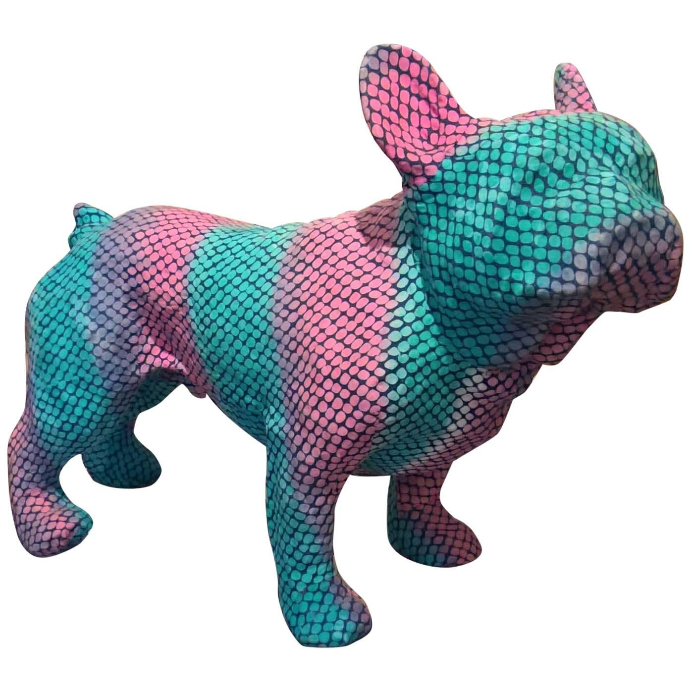 Mid-Century Modern Bulldog Sculpture