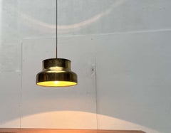Mid-Century Modern Bumling Brass Pendant Lamp Anders Pehrson Ateljé Lyktan 1960s